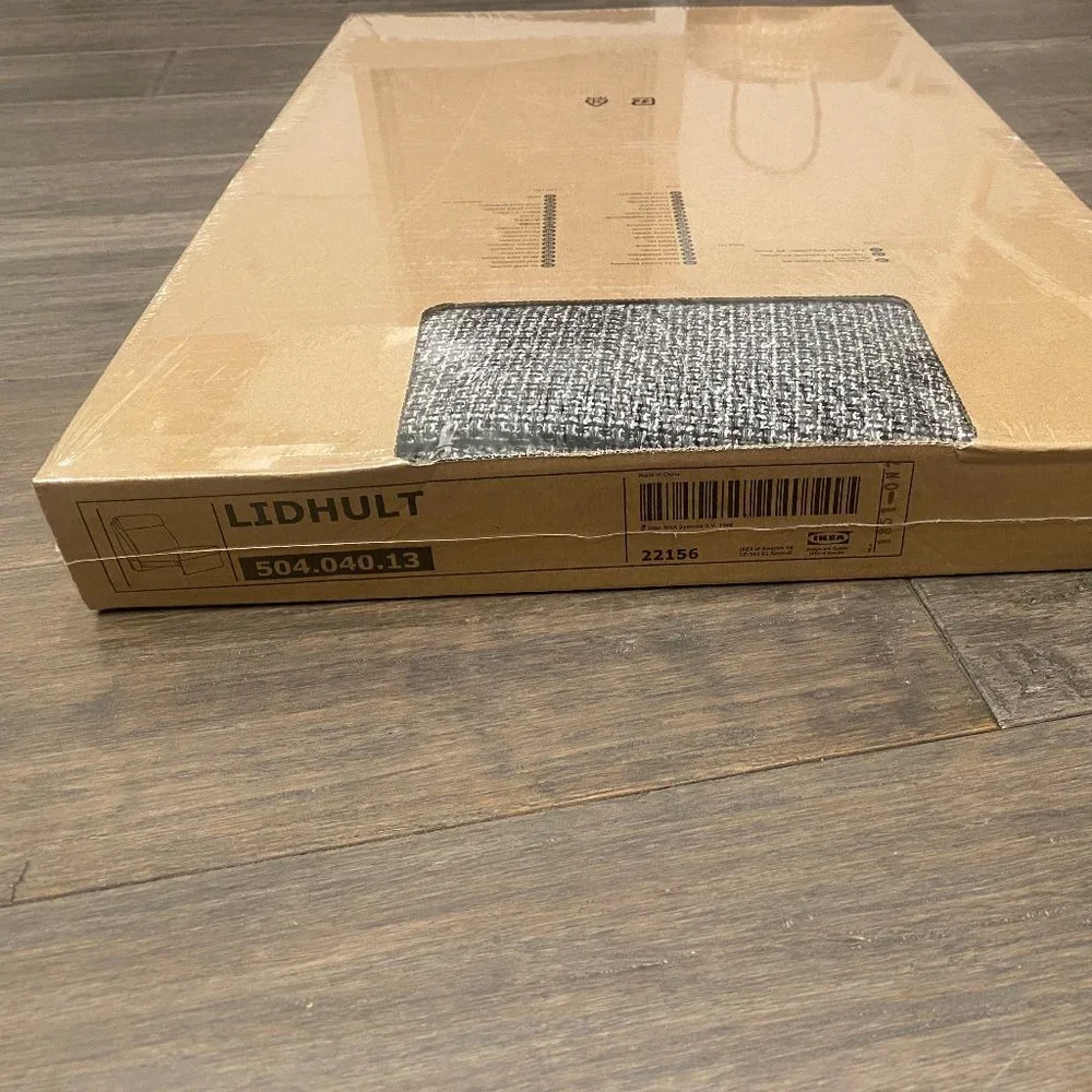 NEW IKEA LIDHULT Cover For 1-seat Section Lejde Gray/black 504.040.13